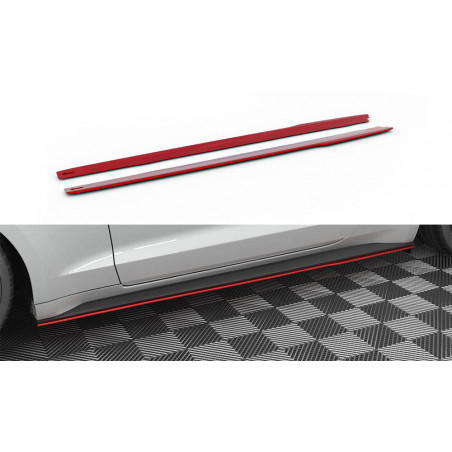 MAXTON Side Skirts Diffusers V.2 Ford Mustang Mk6 Facelift