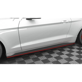 MAXTON Side Skirts Diffusers V.2 Ford Mustang Mk6 Facelift