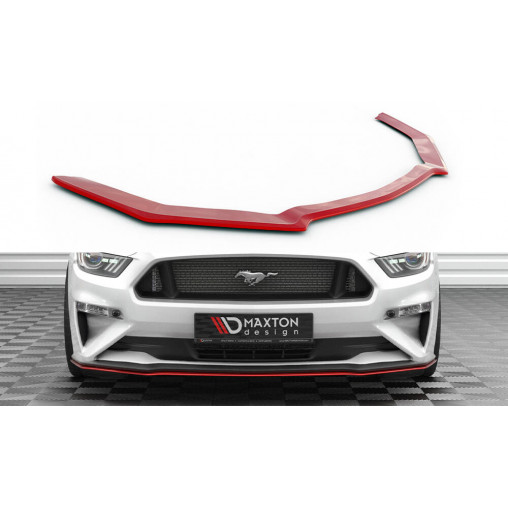 MAXTON Front Splitter V.2 Ford Mustang Mk6 Facelift