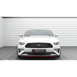 MAXTON Front Splitter V.2 Ford Mustang Mk6 Facelift