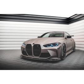 MAXTON Carbon Fiber Front Splitter V.2 BMW M4 G82 / M3 G80 MAXTON Carbon Fiber Front Splitter V.2 BMW M4 G82 / M3 G80
