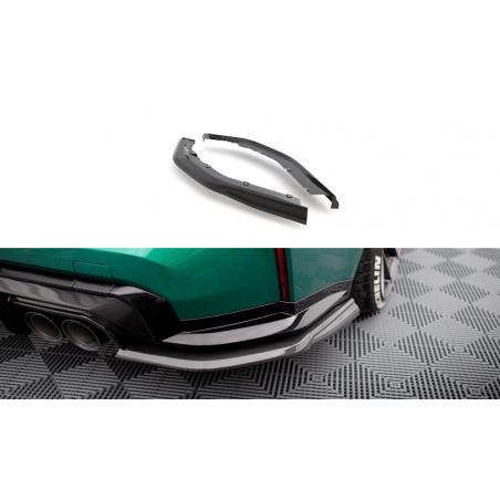 MAXTON Carbon Fiber Rear Side Splitters BMW M3 G80
