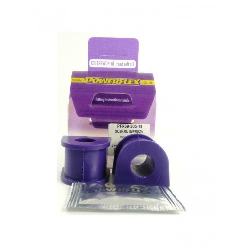 Silent-Bloc Powerflex Barre Anti-Roulis Arrière sur Châssis 18mm Subaru Impreza Turbo, WRX & STi GD,GG (2000 - 2007) Silent-Bloc Powerflex Barre Anti-Roulis Arrière sur Châssis 18mm Subaru Impreza Turbo, WRX & STi GD,GG (2000 - 2007)