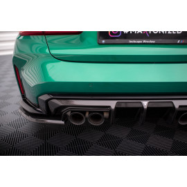 MAXTON Carbon Fiber Rear Side Splitters BMW M3 G80