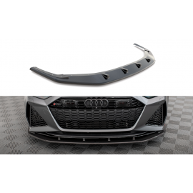 MAXTON Carbon Fiber Front Splitter Audi RS6 C8 / RS7 C8