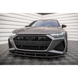 MAXTON Carbon Fiber Front Splitter Audi RS6 C8 / RS7 C8