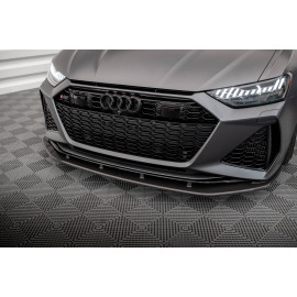 MAXTON Carbon Fiber Front Splitter Audi RS6 C8 / RS7 C8
