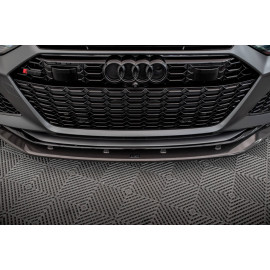 MAXTON Carbon Fiber Front Splitter Audi RS6 C8 / RS7 C8