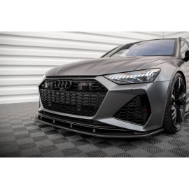 MAXTON Carbon Fiber Front Splitter Audi RS6 C8 / RS7 C8