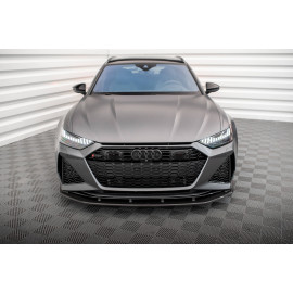 MAXTON Carbon Fiber Front Splitter Audi RS6 C8 / RS7 C8