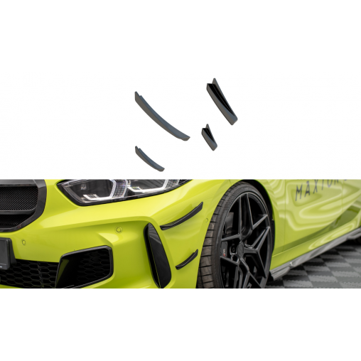 MAXTON Carbon Fiber Front Bumper Wings (Canards) BMW 1 F40 M-Pack/ M135i