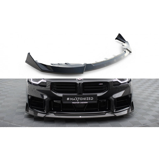 MAXTON Carbon Fiber Front Splitter V.1 BMW M2 G87