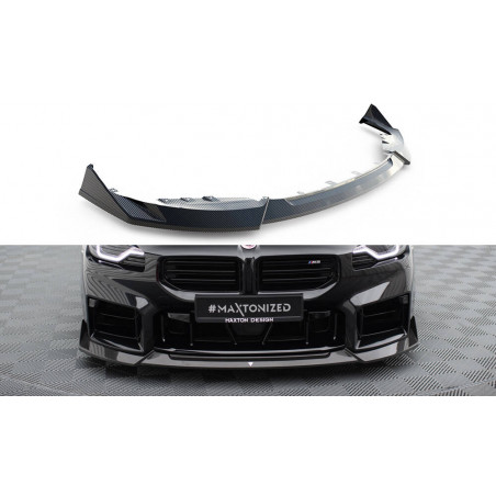 MAXTON Carbon Fiber Front Splitter V.1 BMW M2 G87