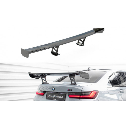 MAXTON Carbon Spoiler With Internal Brackets Uprights BMW M3 G80 MAXTON Carbon Spoiler With Internal Brackets Uprights BMW M3 G80