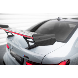 MAXTON Carbon Spoiler With Internal Brackets Uprights + LED BMW M3 G80