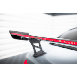 MAXTON Carbon Spoiler With Internal Brackets Uprights + LED BMW M3 G80