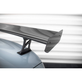 MAXTON Carbon Spoiler With Internal Brackets Uprights + LED BMW M3 G80