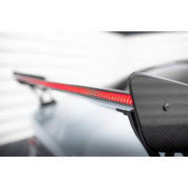 MAXTON Carbon Spoiler With External Brackets Uprights + LED BMW M3 G80 MAXTON Carbon Spoiler With External Brackets Uprights + LED BMW M3 G80