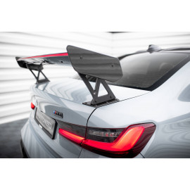 MAXTON Carbon Spoiler With External Brackets Uprights + LED BMW M3 G80 MAXTON Carbon Spoiler With External Brackets Uprights + LED BMW M3 G80