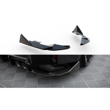 MAXTON Carbon Fiber Rear Side Splitters BMW M2 G87
