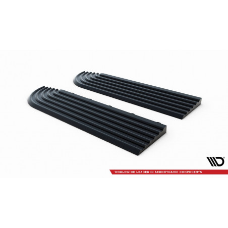 MAXTON Modular "MAXTON Floor"- Corner Edge Tile (Male Pegs)