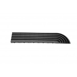 MAXTON Modular "MAXTON Floor"- Corner Edge Tile (Male Pegs)