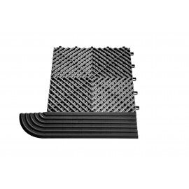 MAXTON Modular "MAXTON Floor"- Corner Edge Tile (Female Loops)