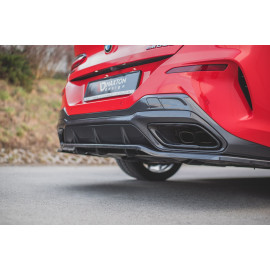 MAXTON Central Rear Splitter (with vertical bars) BMW 8 Coupe M-Pack G15