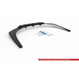 MAXTON Central Rear Splitter (with vertical bars) BMW 8 Coupe M-Pack G15