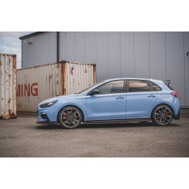 MAXTON Side Skirts Diffusers V.5 Hyundai I30 N Mk3 / Mk3 FL Hatchback/ Fastback