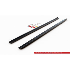 MAXTON Side Skirts Diffusers V.1 Mercedes A35 AMG / AMG-Line W177