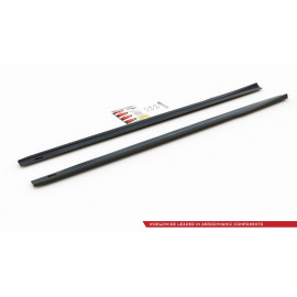 MAXTON Side Skirts Diffusers V.1 Mercedes A35 AMG / AMG-Line W177