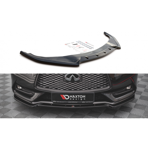 MAXTON Front Splitter Infiniti Q60 S Mk2 MAXTON Front Splitter Infiniti Q60 S Mk2