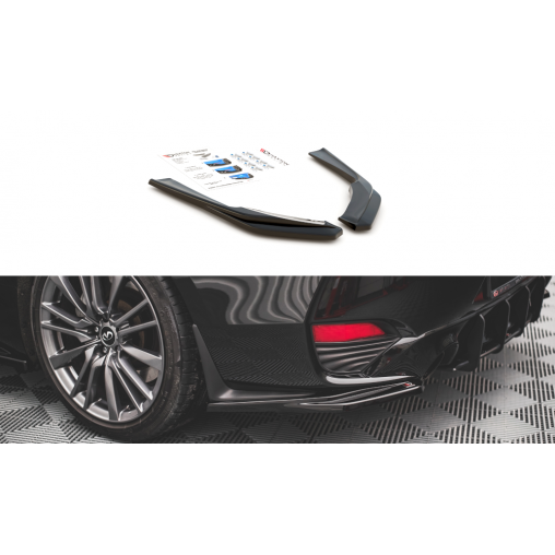 MAXTON Rear Side Splitters Infiniti Q60 S Mk2 MAXTON Rear Side Splitters Infiniti Q60 S Mk2