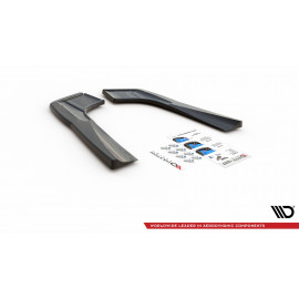 MAXTON Rear Side Splitters Mercedes-AMG CLA 35 Aero / 45 Aero C118