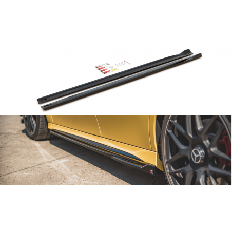 MAXTON Side Skirts Diffusers Mercedes-AMG A 45 S W177