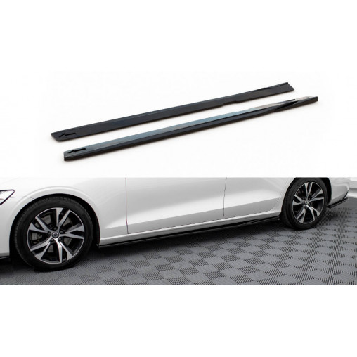 MAXTON Side Skirts Diffusers V.1 Volvo S60/V60 R-Design Mk3