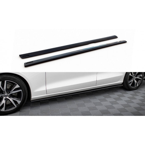 MAXTON Side Skirts Diffusers V.2 Volvo S60/V60 R-Design Mk3