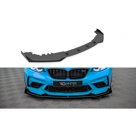 MAXTON Street Pro Front Splitter V.1 + Flaps BMW M2 Competition F87