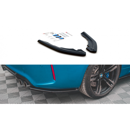 MAXTON Rear Side Splitters V.2 BMW M2 F87