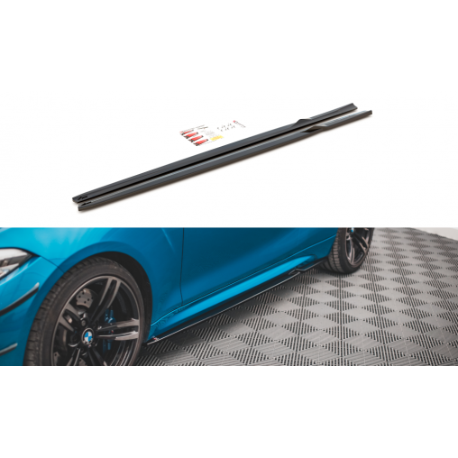 MAXTON Side Skirts Diffusers V.2 BMW M2 F87