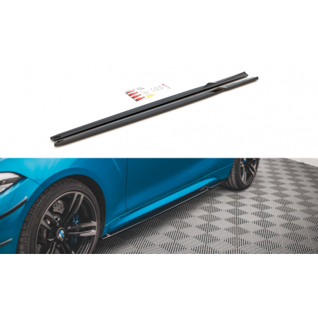MAXTON Side Skirts Diffusers V.2 BMW M2 F87
