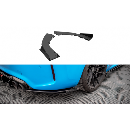 MAXTON Street Pro Rear Side Splitters + Flaps BMW M2 F87