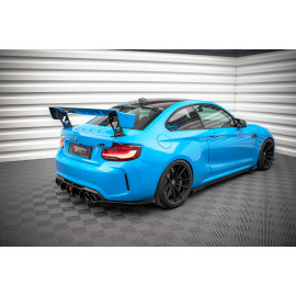 MAXTON Street Pro Rear Side Splitters + Flaps BMW M2 F87 MAXTON Street Pro Rear Side Splitters + Flaps BMW M2 F87
