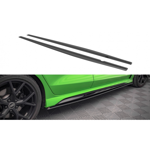 MAXTON Street Pro Side Skirts Diffusers Audi RS3 Sedan 8Y