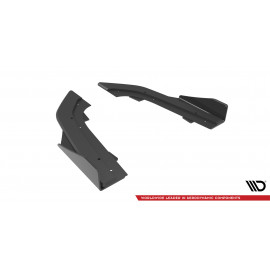MAXTON Street Pro Rear Side Splitters + Flaps Audi RS3 Sedan 8Y
