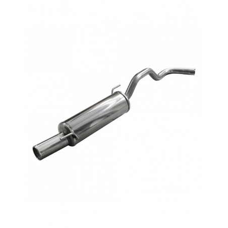 Echappement Inoxcar Silencieux Arrière 1X80 VOLKSWAGEN POLO Type 6N / 6N2 1.3 1994-2001