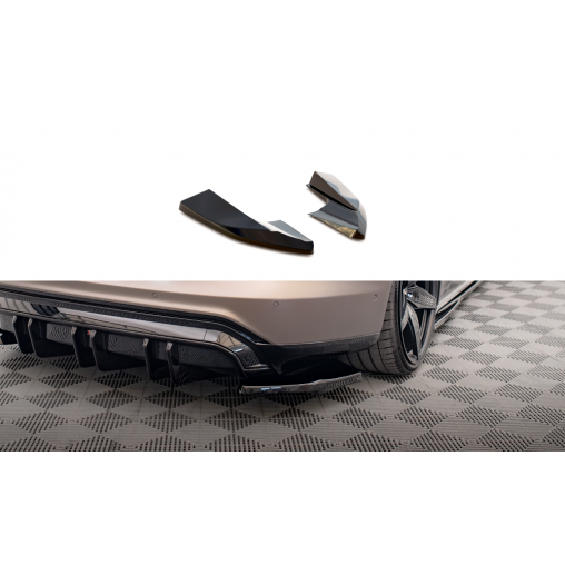 MAXTON Rear Side Splitters V.2 Audi e-Tron GT / RS GT Mk1