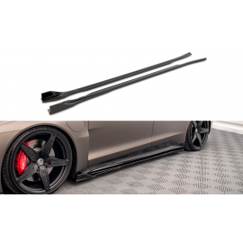 MAXTON Side Skirts Diffusers V.2 Audi e-Tron GT / RS GT Mk1