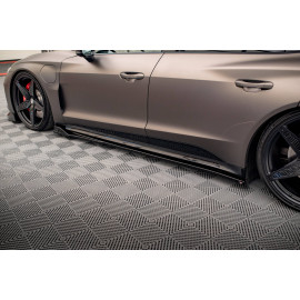MAXTON Side Skirts Diffusers V.2 Audi e-Tron GT / RS GT Mk1